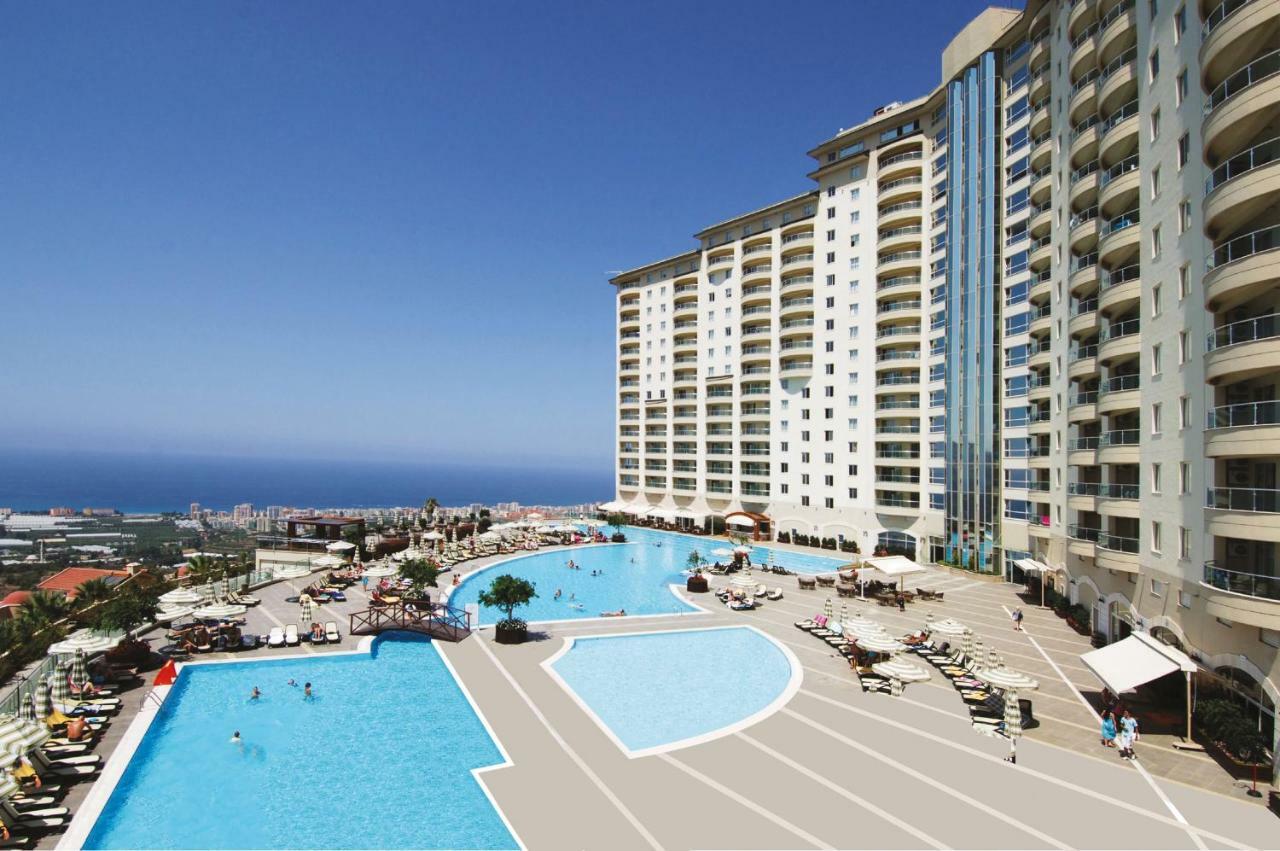 Gold City 1+1 Villa In Free Aquapark Alanya Kültér fotó