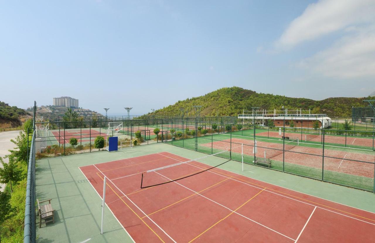 Gold City 1+1 Villa In Free Aquapark Alanya Kültér fotó