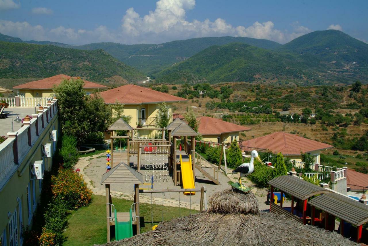 Gold City 1+1 Villa In Free Aquapark Alanya Kültér fotó